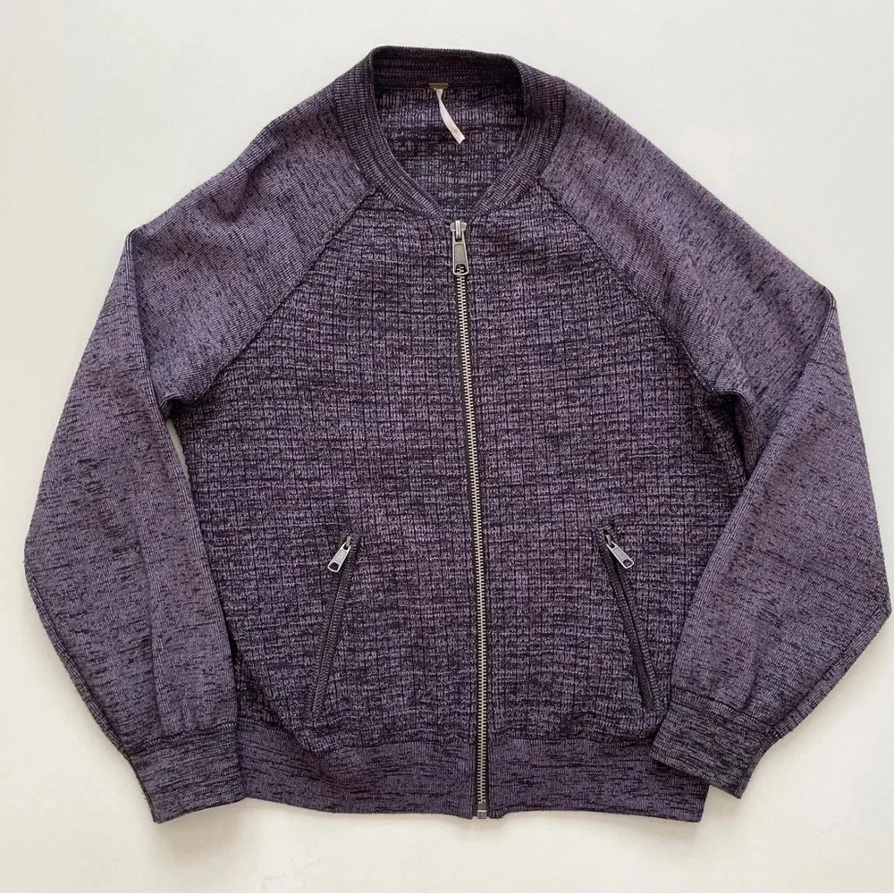 FREE PEOPLE Movement Naomi Sweatshirt Purple Size Large - Picture 4 of 13